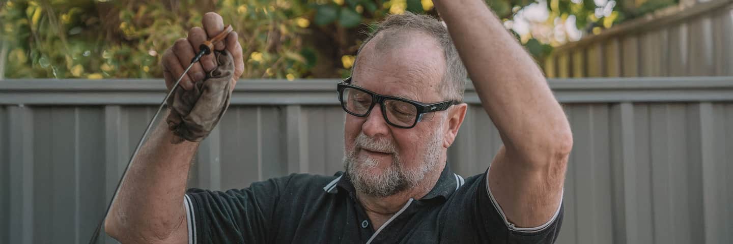 Clear lens safety glasses