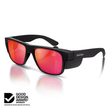 Fusions-R-MatteBlack_ReflectiveRedPolarisedUV400Lens_02Angle